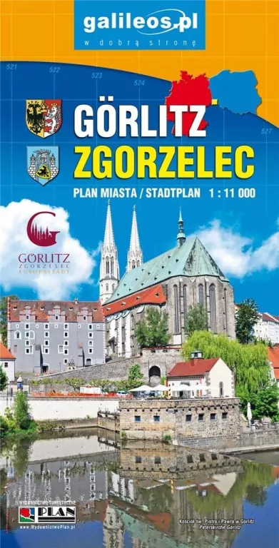 Plan miasta. Zgorzelec 1:11 000 - tantis.pl