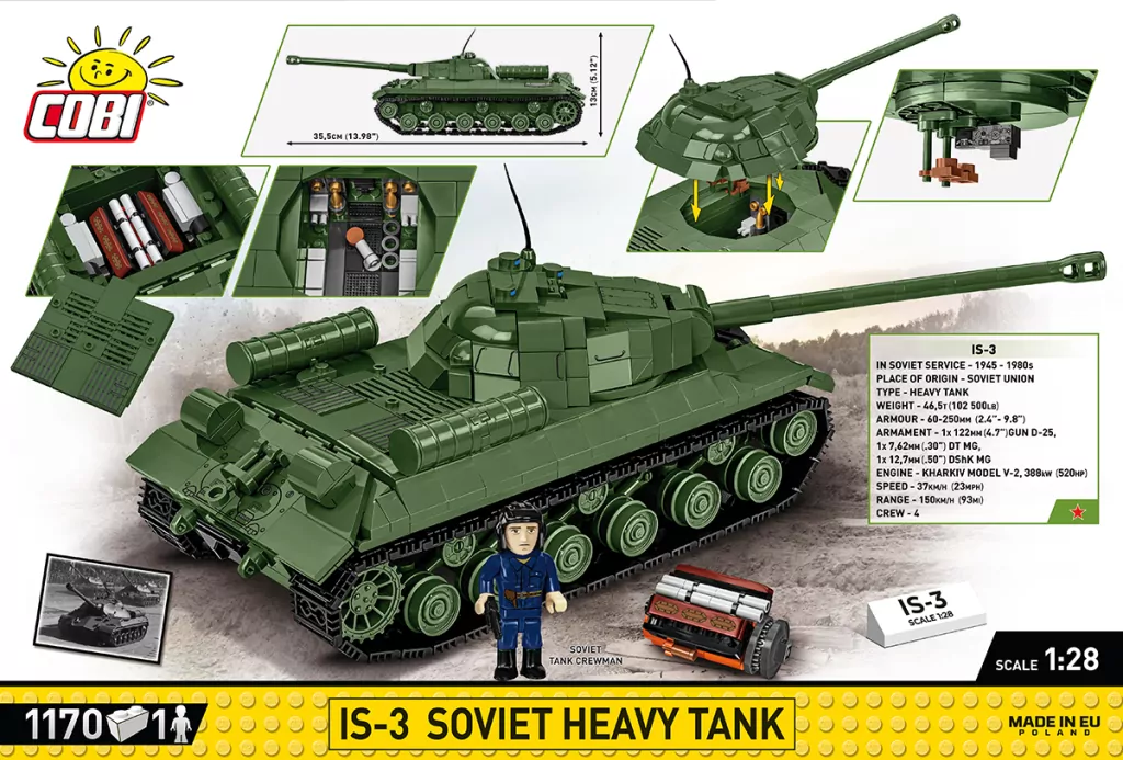 IS-3 Soviet Heavy Tank. Historical Collection World War II - tantis.pl