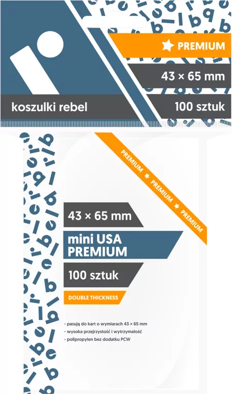 Koszulki na karty Mini USA Premium - tantis.pl