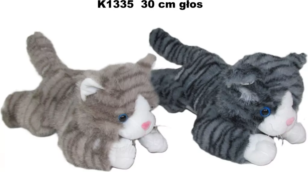 Kot z głosem 30cm MIX - tantis.pl