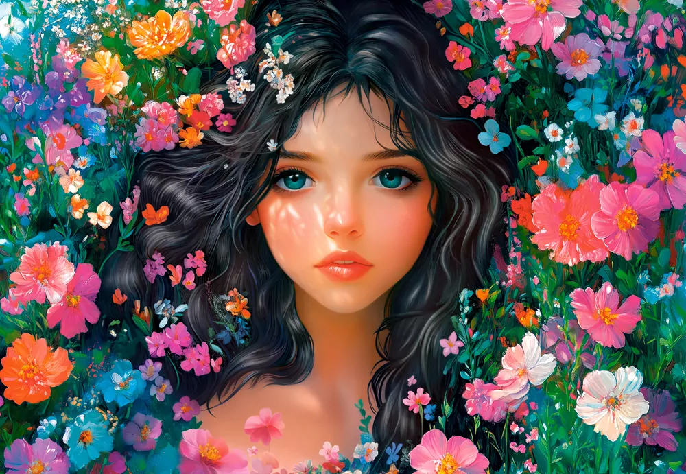 Puzzle 1000 Summer Girl CASTOR - tantis.pl