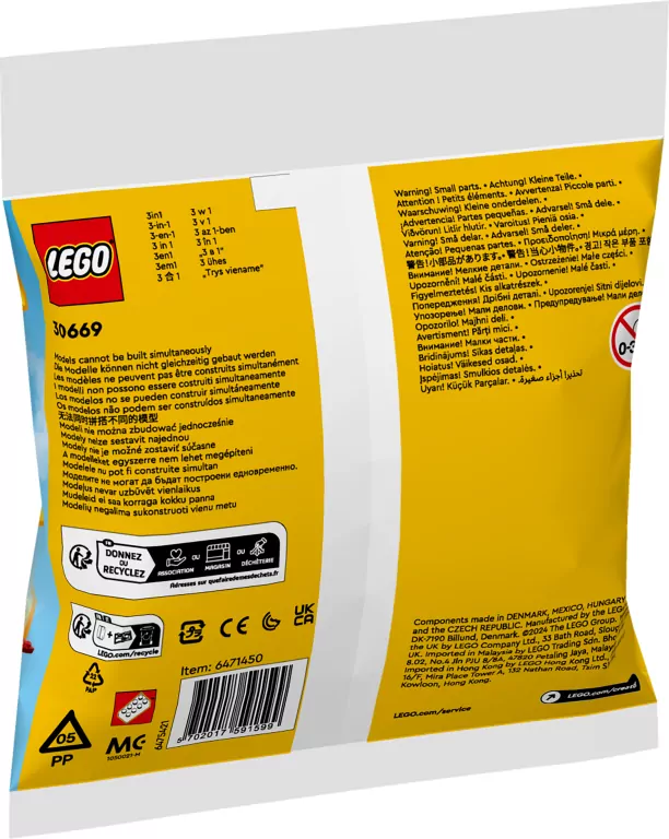 LEGO® Creator. Kultowy czerwony samolot 30669 - tantis.pl
