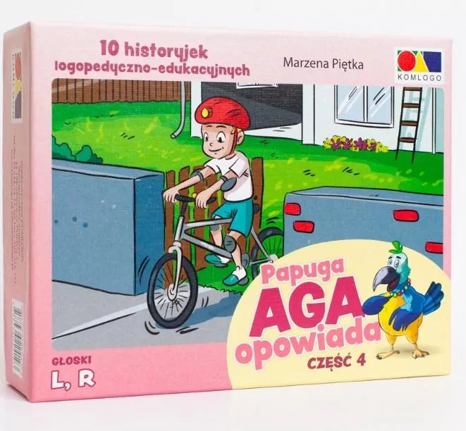 Historyjki obrazkowe. Papuga Aga opowiada. Część 4 - tantis.pl