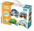 Trefl. Baby puzzle 4w1. Pojazdy i zawody - tantis.pl