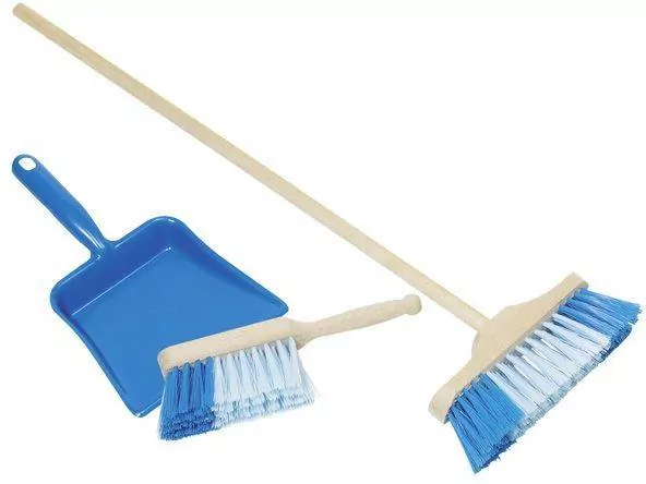 Zestaw do sprzątania. Niebieski - tantis.pl