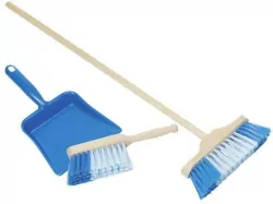 Zestaw do sprzątania. Niebieski