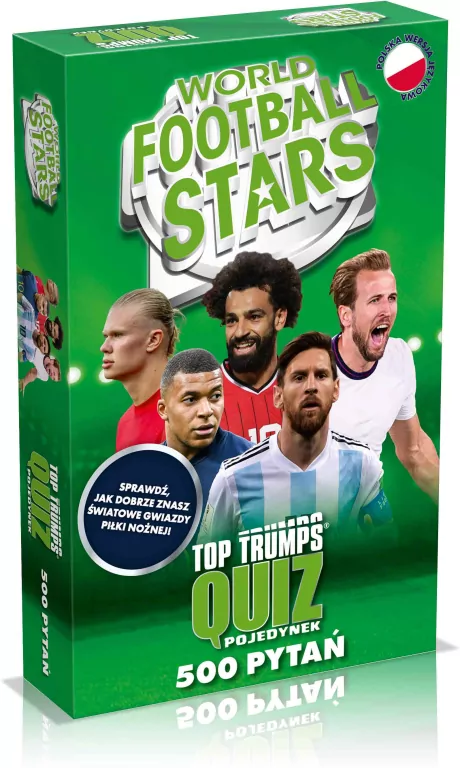 Top Trumps World Football Stars w pudełku - tantis.pl