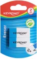 Gumka Keyroad wielofunkcyjna niebiesko-biała 2 sztuki - tantis.pl