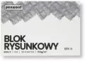 Blok rysunkowy A4 biały 110g 20 kartek - tantis.pl