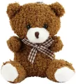Brelok pluszowy miś brązowy 8cm - tantis.pl