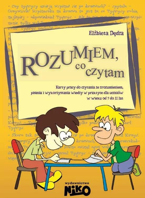 Rozumiem, co czytam. Karty pracy dla uczniów w wieku 7-11 lat - tantis.pl