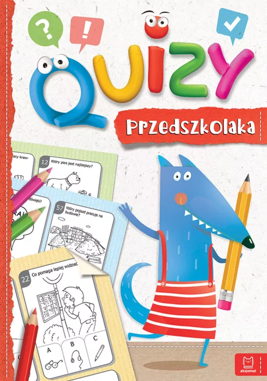 Quizy przedszkolaka. Czerwone - tantis.pl