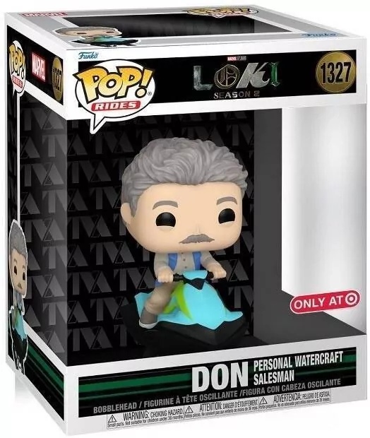 Figurka Funko POP Ride Marvel Loki Dom Watercraft - tantis.pl