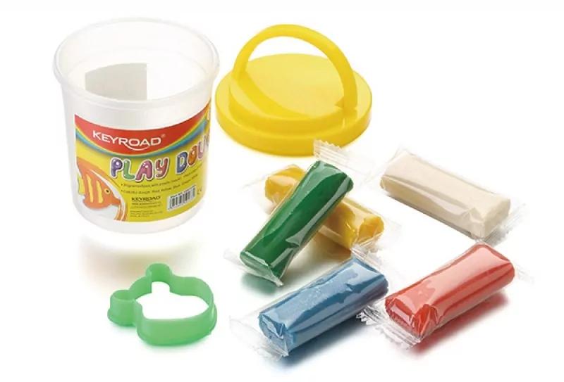 Keyroad. Ciastolina z foremkami,  5 sztuk - tantis.pl