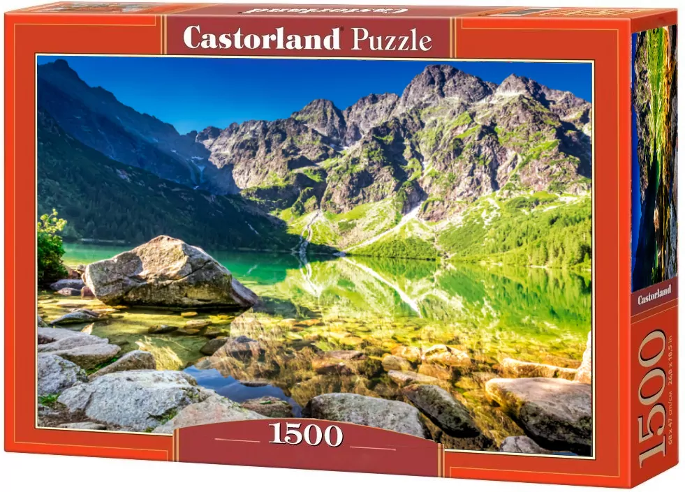 Puzzle 1500. Sunrise at Morskie Oko, Poland. 152216 - tantis.pl
