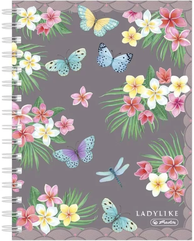 Brulion na spirali A5/100K kr Ladylike - tantis.pl