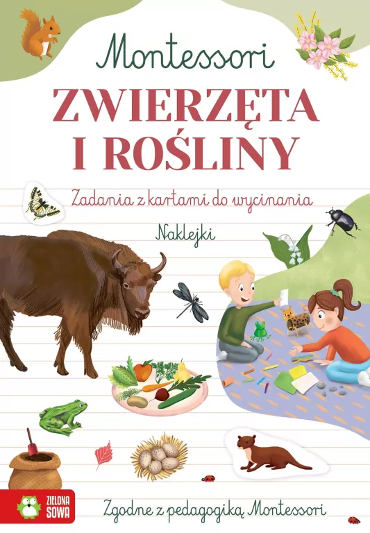 Zeszyt Montessori. Zwierzęta i rośliny - tantis.pl