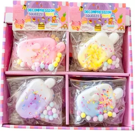 Gniotek biała gwiazda hello kitty MIX - tantis.pl