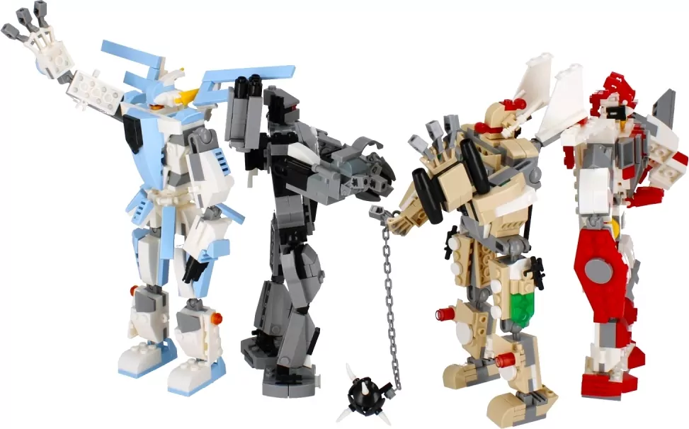 Klocki konstrukcyjne. Robot - tantis.pl