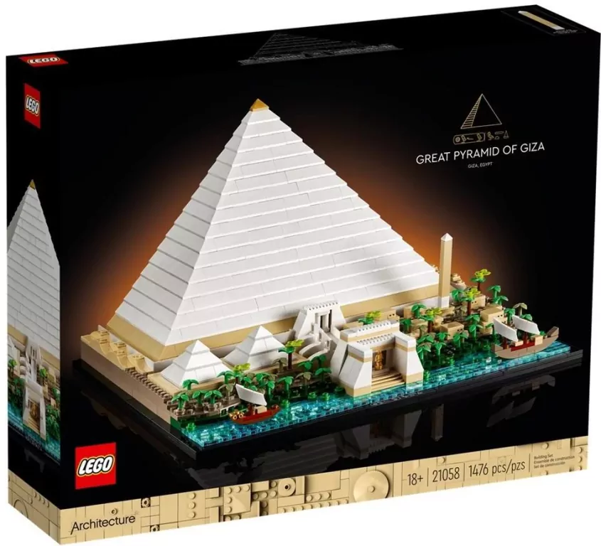 LEGO® Architecture. Piramida Cheopsa. 21058 - tantis.pl