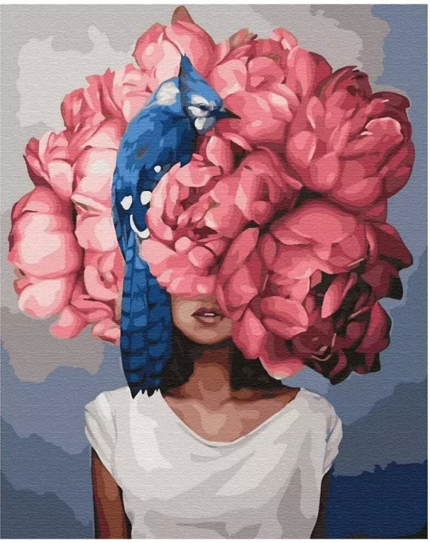 Malowanie po numerach Piwonie. Amy Judd - tantis.pl