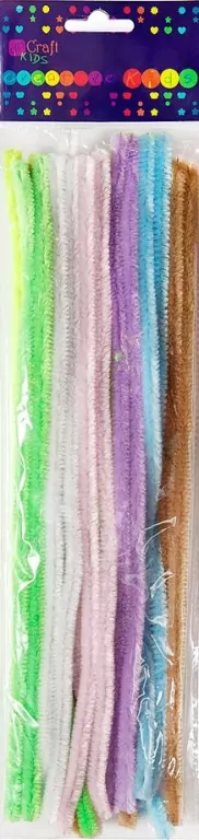 Druciki kreatywne 30 cm pastel, 25 szt. (KSDR-003) - tantis.pl