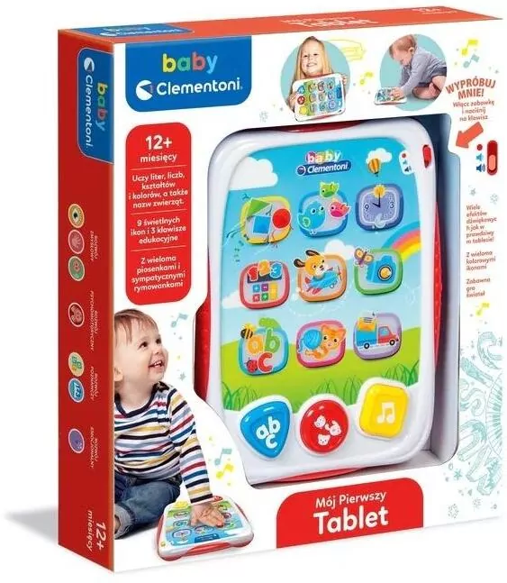 Mój pierwszy tablet. Mówiąca zabawka edukacyjna - tantis.pl