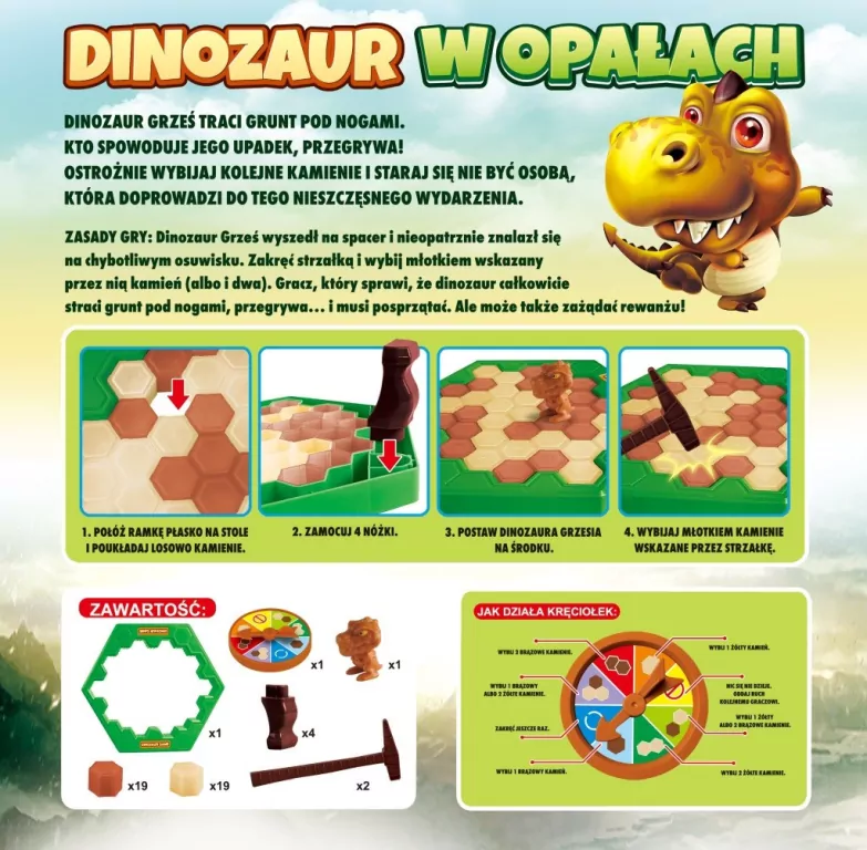 Dinozaur w opałach - tantis.pl