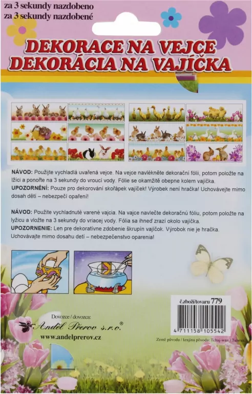 Owijki na jajka Zwierzęta mix - tantis.pl