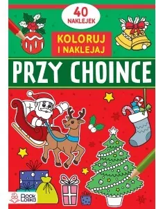 Koloruję i naklejam. Przy choince - tantis.pl