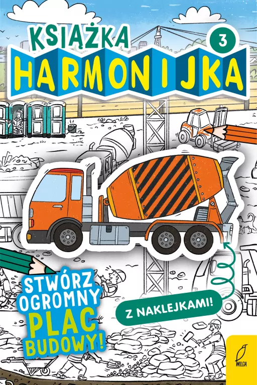 Stwórz plac budowy 3. Książka harmonijka - tantis.pl