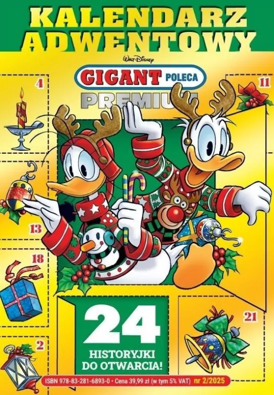 Gigant Poleca Premium. Kalendarz adwentowy. Tom 2/2025 - tantis.pl