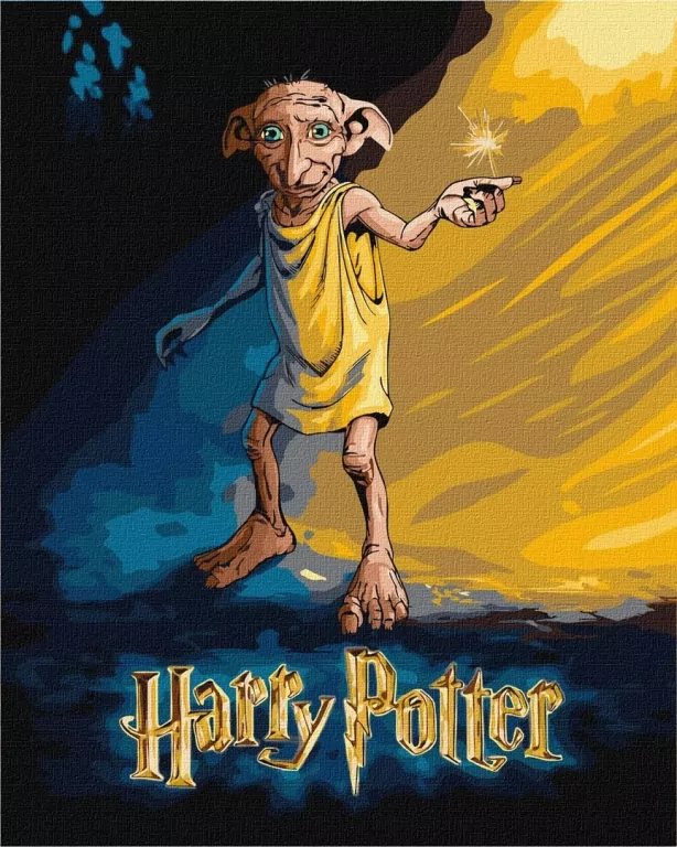 Malowanie po numerach - Harry Potter plakat 40x50 - tantis.pl