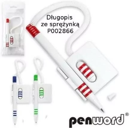 Długopis ze sprężynką MIX - tantis.pl