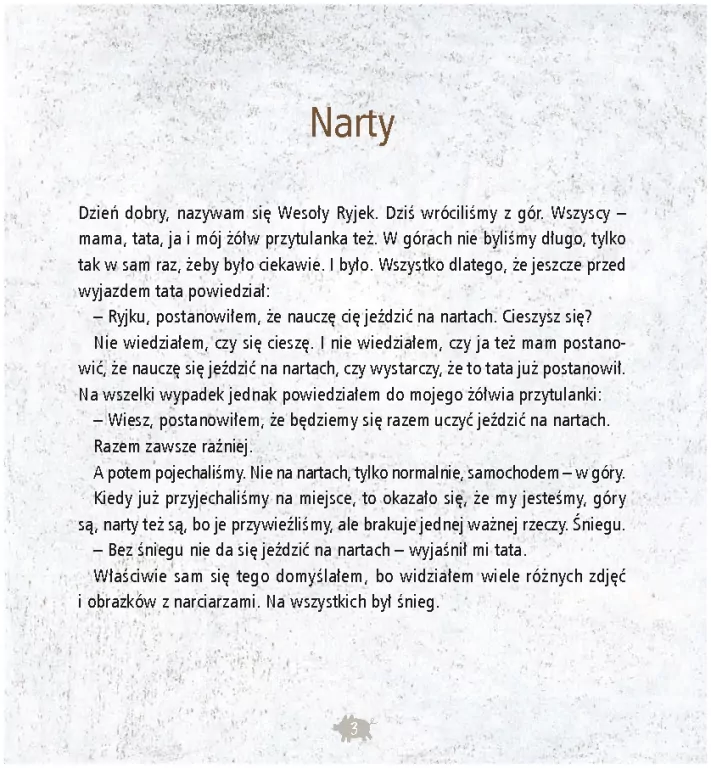 Wesoły Ryjek i zima - tantis.pl