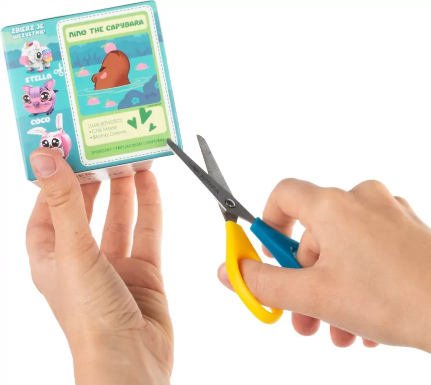 Klocki snapets kapibara brązowa KIDEA - tantis.pl