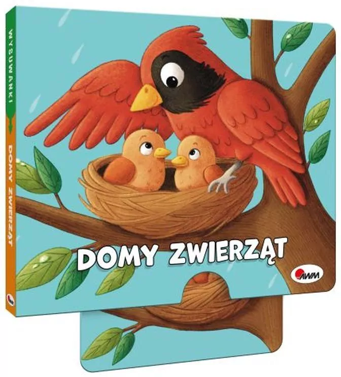 Domy zwierząt. Książeczka z ruchomymi elementami. Wysuwanki - tantis.pl