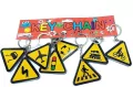 Brelok plastikowy znak drogowy - tantis.pl