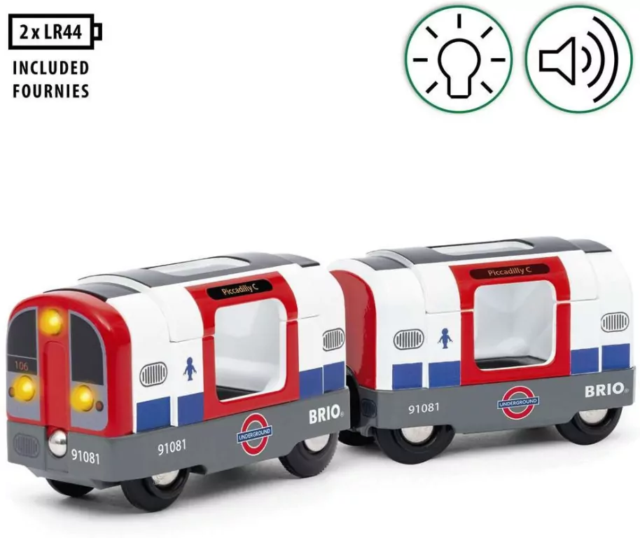 Londyńskie Metro, pociągi świata Brio - tantis.pl