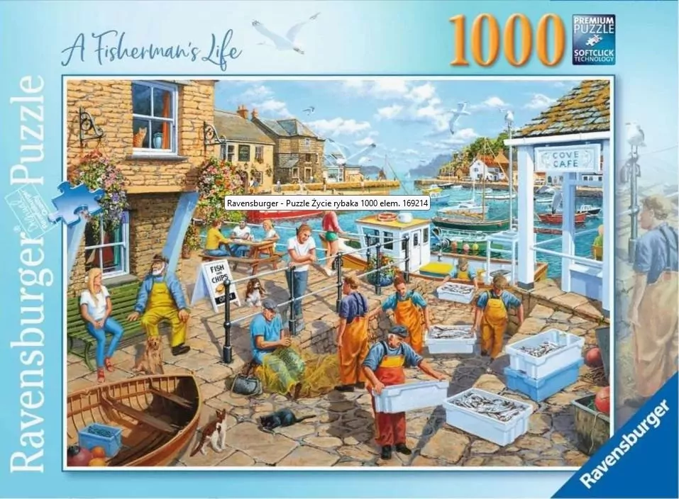 Puzzle 1000 Życie rybaka - tantis.pl