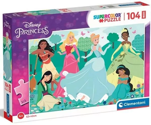Puzzle 104 maxi. Super Kolor. Princess - tantis.pl