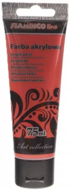 Farba akrylowa 75ml 826 perłowa czerwone wino - tantis.pl