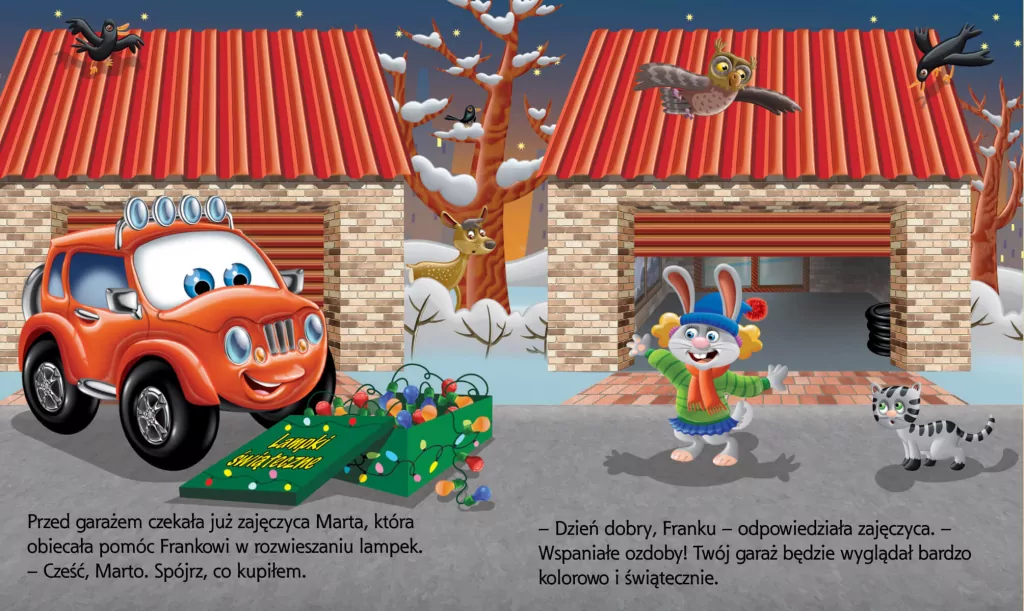 Samochodzik Franek. Szykuję Święta - tantis.pl