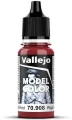 Vallejo: 70.908 - Model Color - Carmine Red (18 ml) - tantis.pl