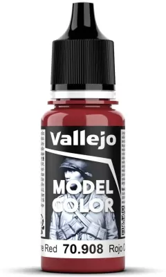 Vallejo: 70.908 - Model Color - Carmine Red (18 ml)