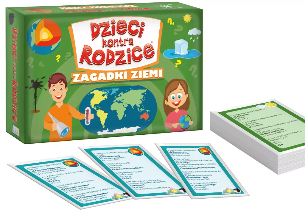 Zagadki Ziemi. Dzieci kontra Rodzice - tantis.pl
