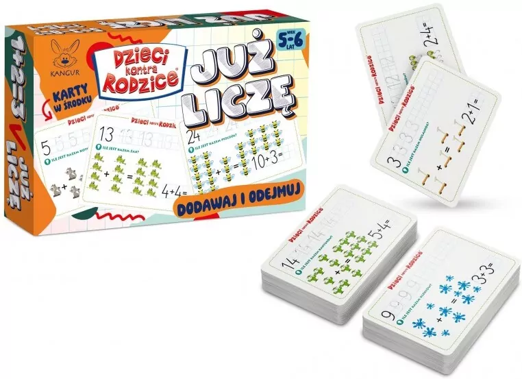 Kangur. Dzieci kontra Rodzice. Już liczę 5-6 - tantis.pl