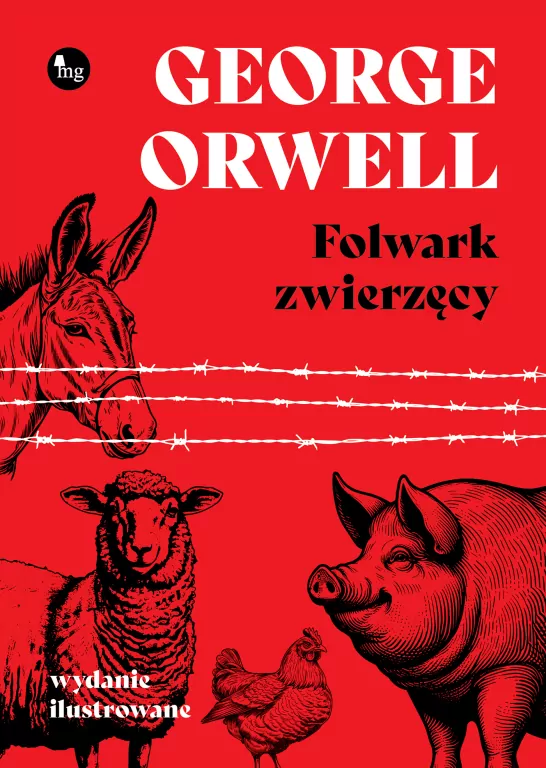 Folwark zwierzęcy. Wydanie ilustrowane - tantis.pl