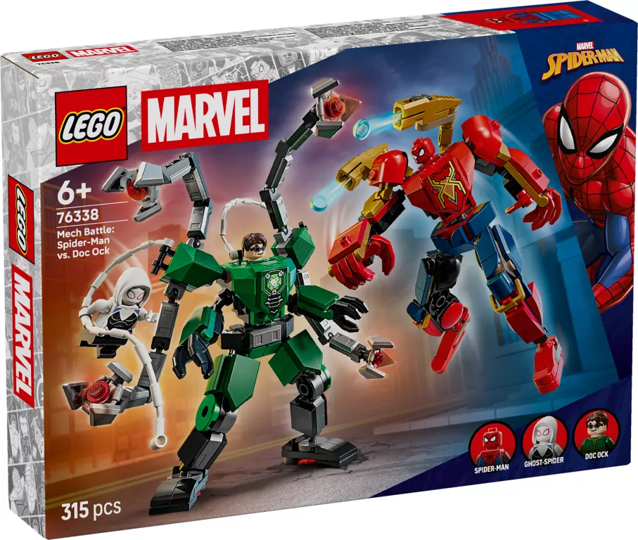 LEGO® Marvel.  Bitwa mechów: Spider-Man 76338 - tantis.pl
