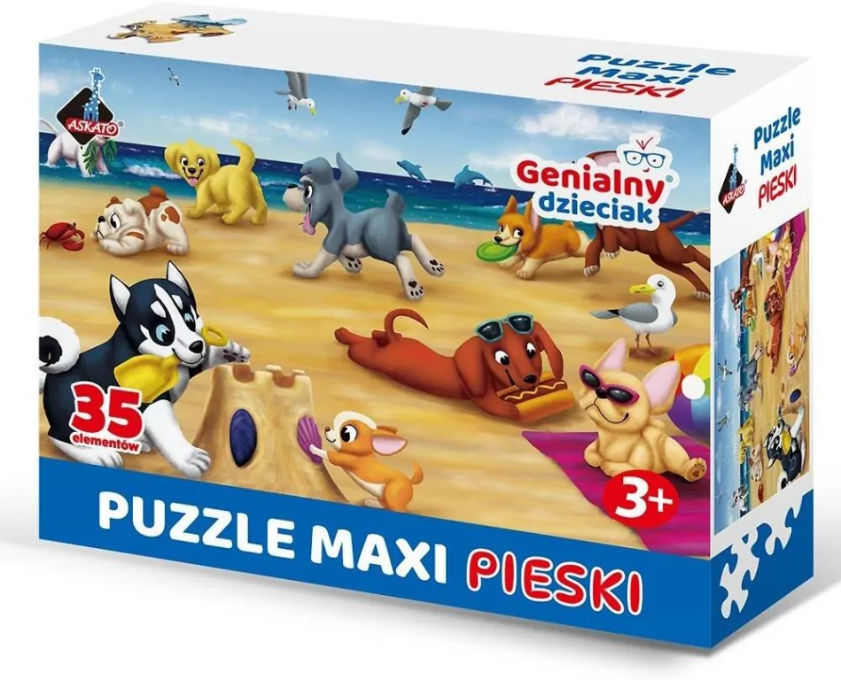 Puzzle maxi 35el pieski - tantis.pl